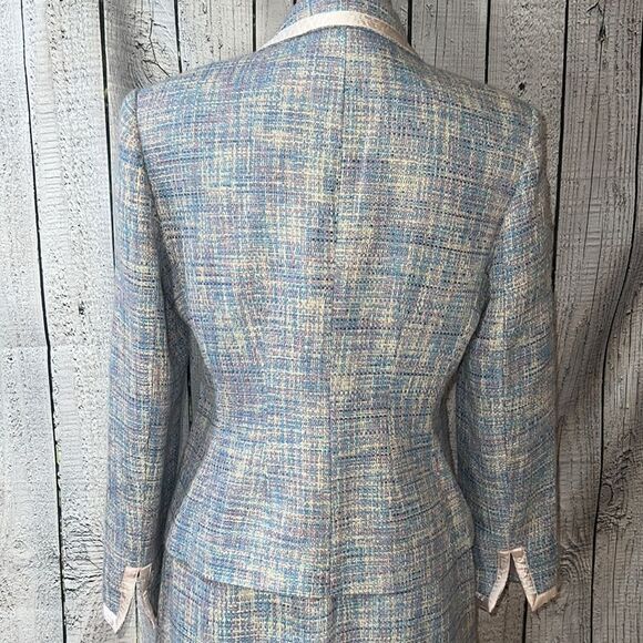 Chadwick’s Women’s 2 Piece Blazer & Skirt Tweed Women’s Suit size 10P - Picture 9 of 14